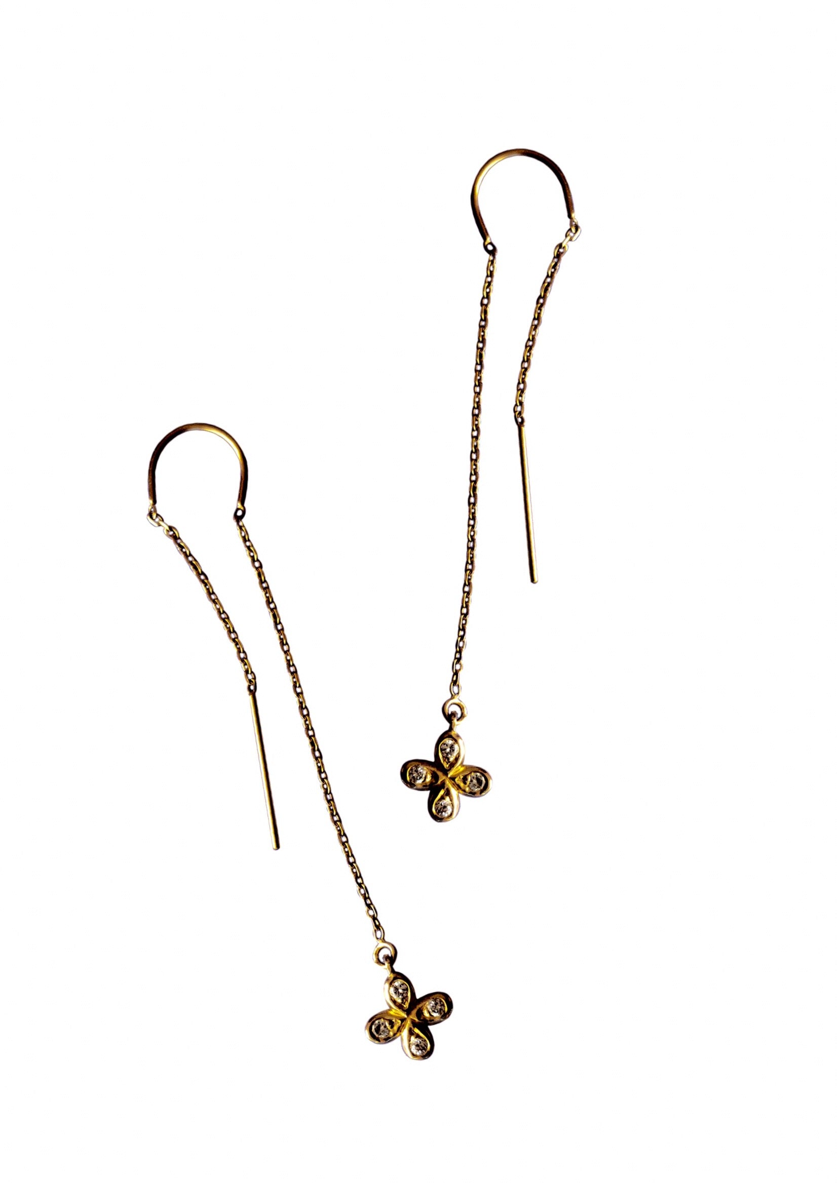 Diamond Threader Earrings