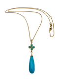 Turquoise pendant necklace
