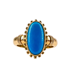Turquoise Solitaire Cocktail Ring