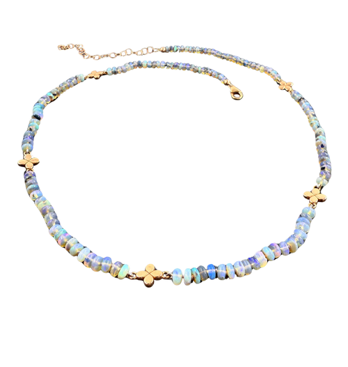 One-of-a-Kind Opal Bead Necklace