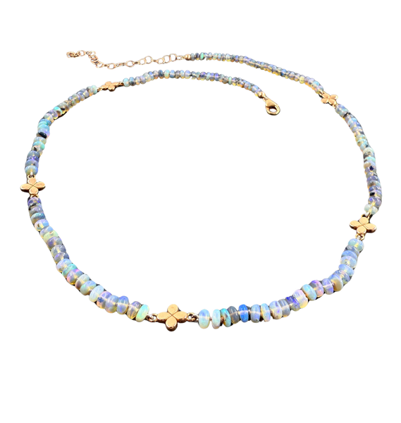 One-of-a-Kind Opal Bead Necklace