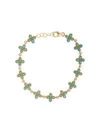 Turquoise tennis bracelet