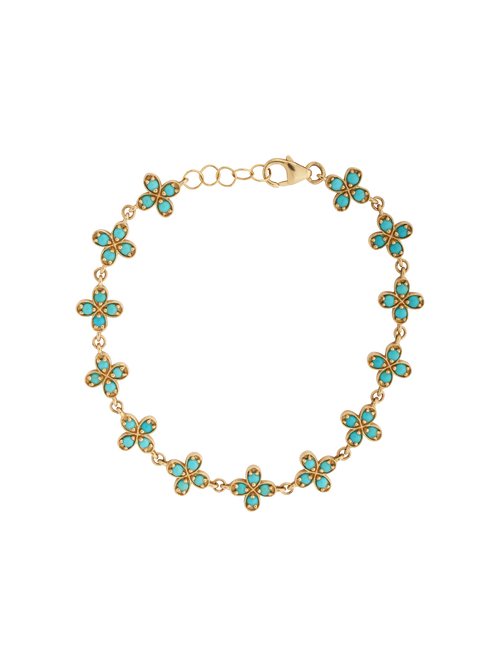 Turquoise tennis bracelet