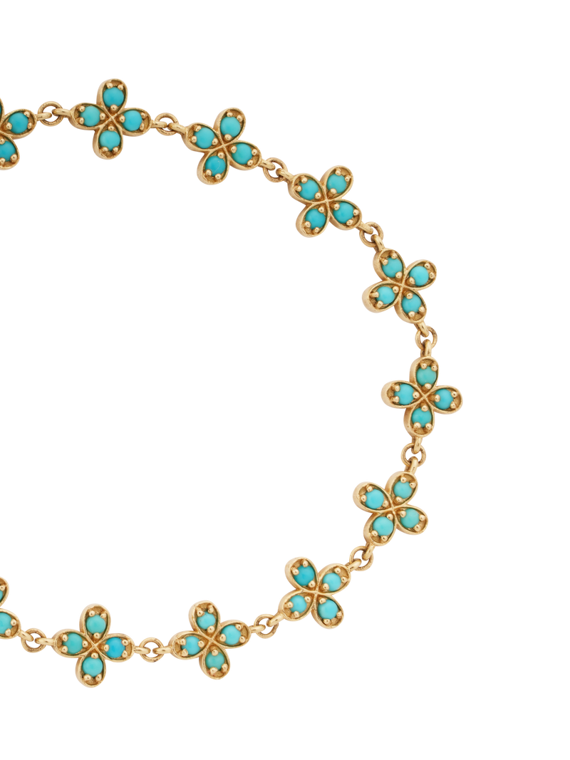 Turquoise tennis bracelet