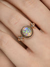 Opal Solitaire Cocktail Ring, One of a Kind