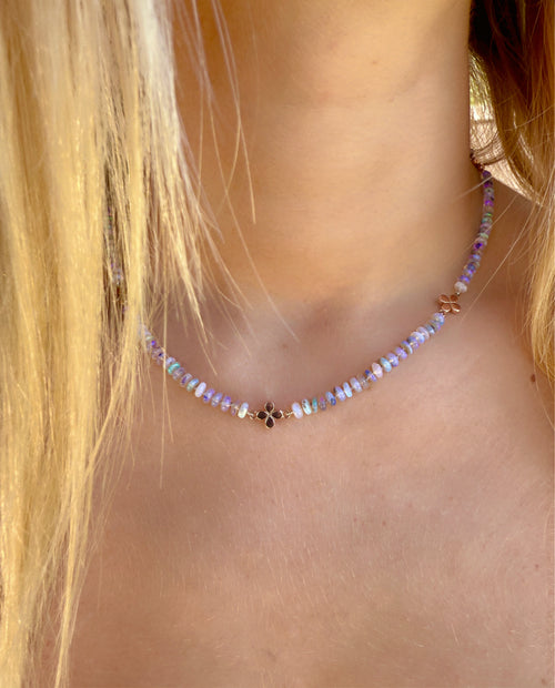 One-of-a-Kind Opal Bead Necklace