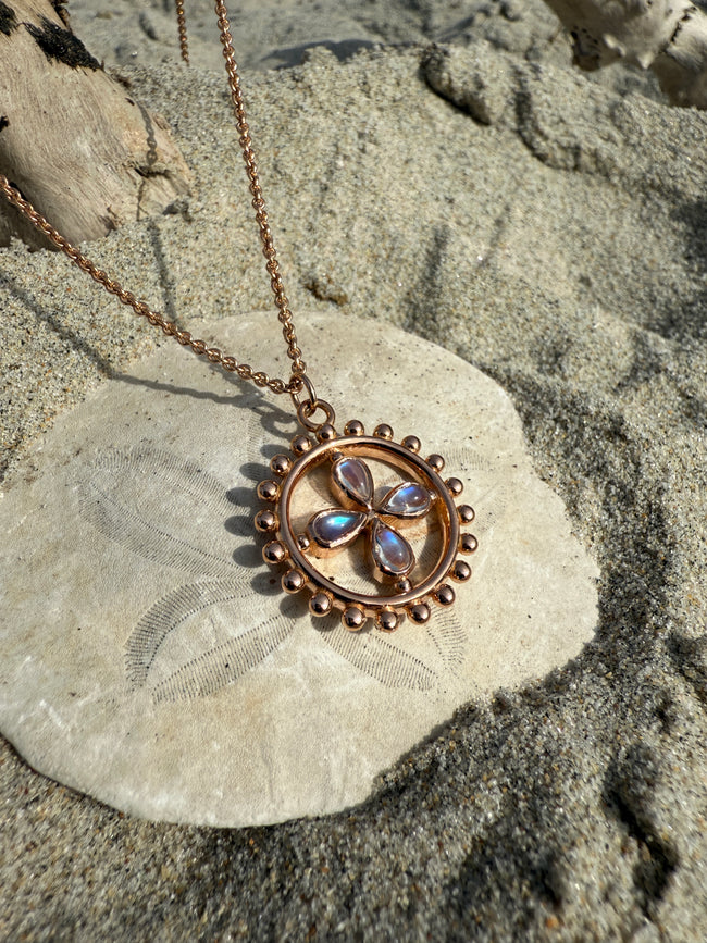 Moonstone Medallion-New In