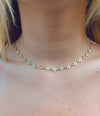 Gold Flower Choker