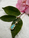 Teardrop Australian Opal Pendant, One of a Kind