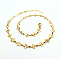 Gold Flower Choker