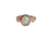 Opal Solitaire Cocktail Ring -