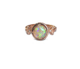 Opal Solitaire Cocktail Ring, One of a Kind