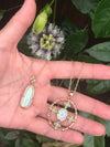 Opal and Turquoise Pendant Necklace -Special Order