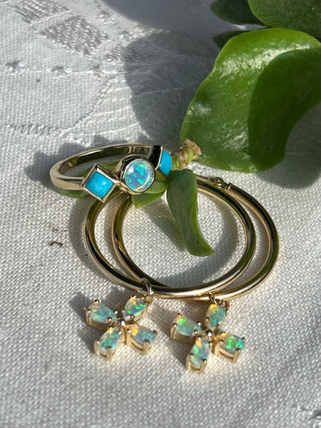Opal and Turquoise Ring-SOLD OUT
