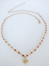 Dainty Ruby Necklace- Special order