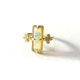 Rectangle Opal Solitaire - SOLD OUT